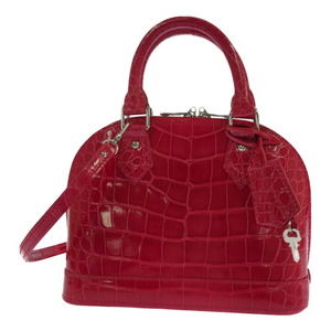 Louis Vuitton Exotic Alma Handbag Pink